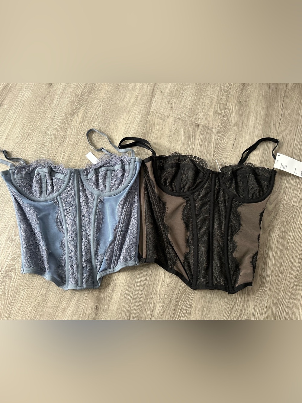 ✨ 2 Urban Outfitters Out From Under Modern Love Corset Tops S ✨